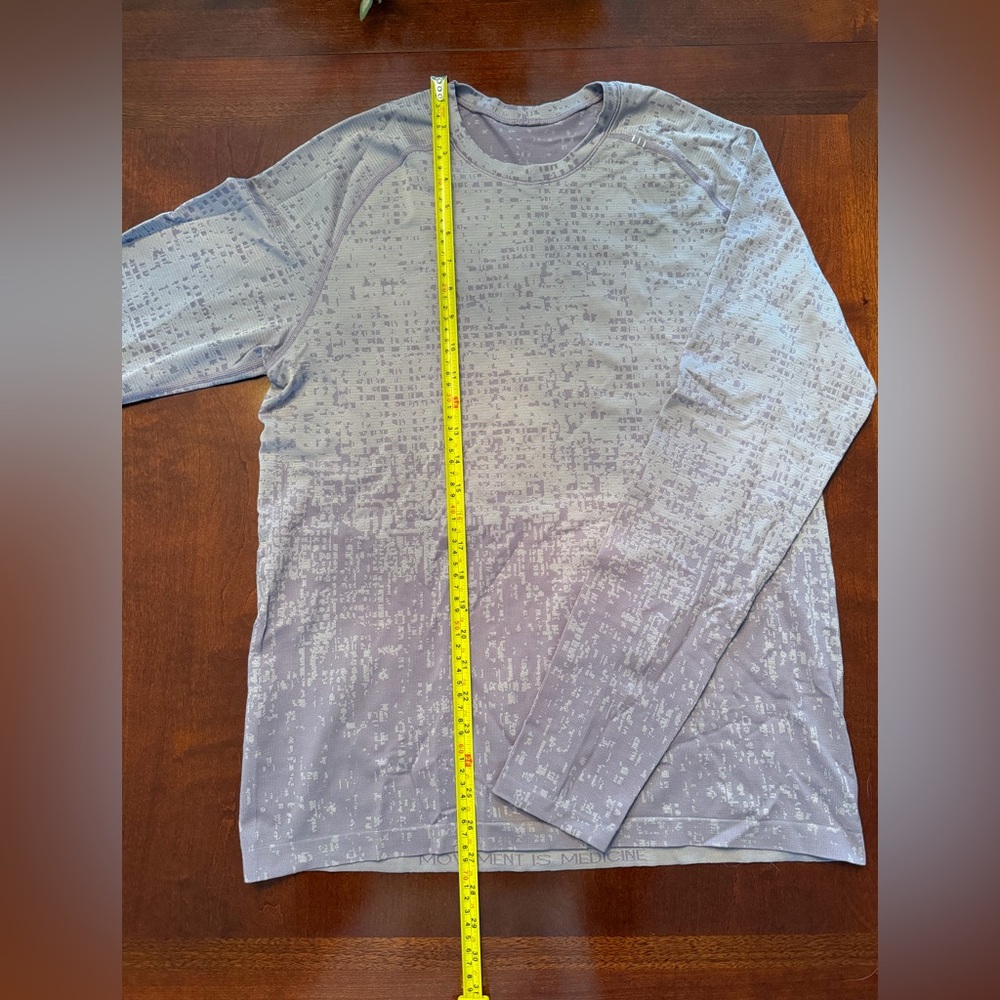 Men’s Lululemon Metal Vent Long Sleeve Purple